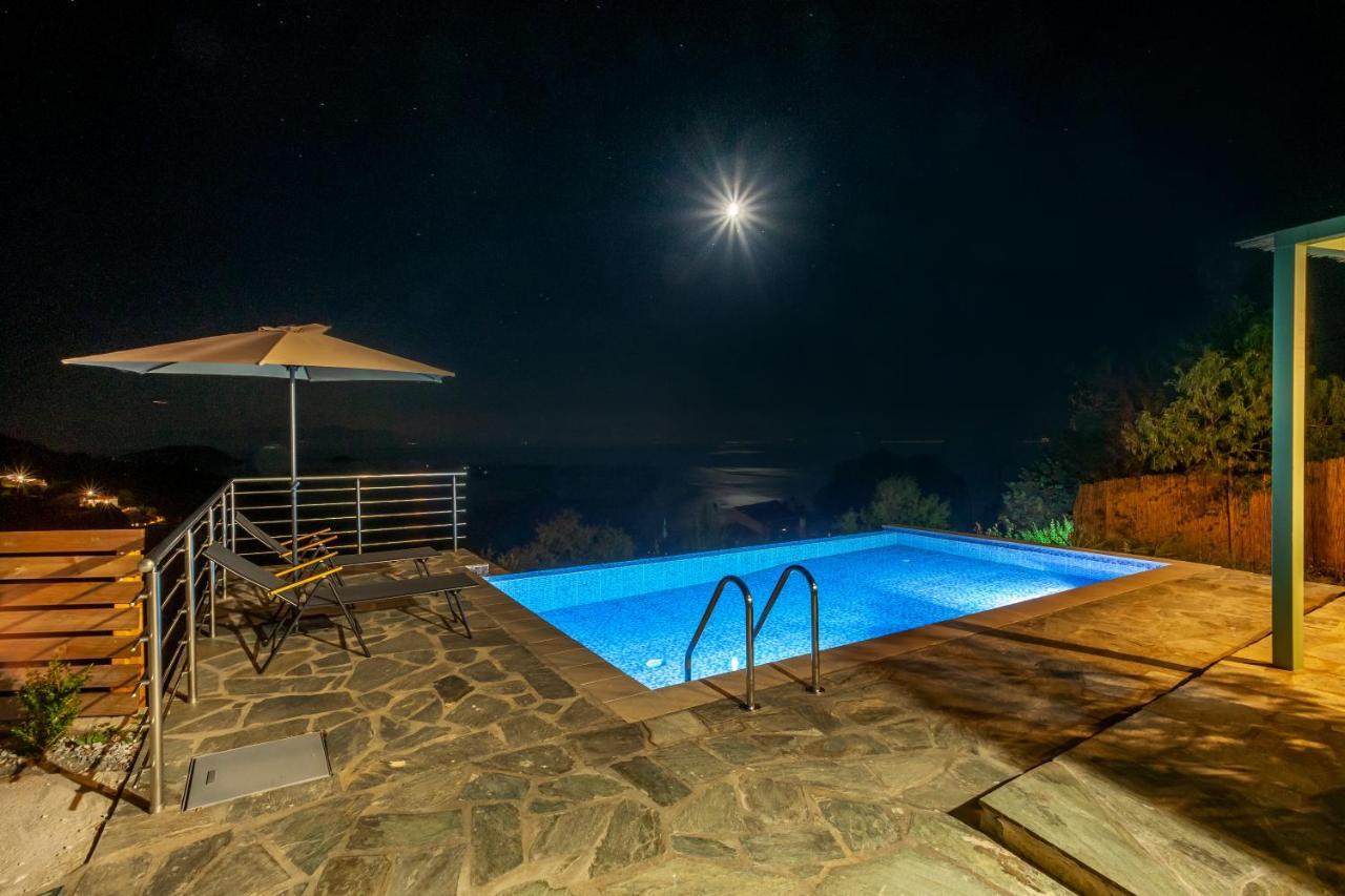 Olea Skopelos Villas With Swimming Pools & Sea View Panormos  Exterior foto